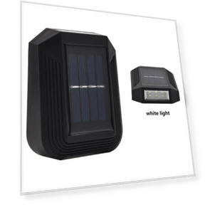 Настенные светильники на солнечных батареях — Светильники для столбов, Smart Mouse