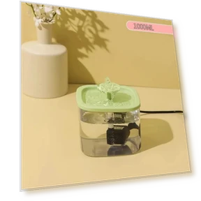 Прозрачная поилка для животных — Фонтаны, Pet daily necessities