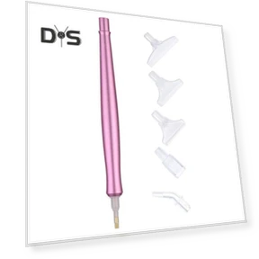 Электрическая алмазная художественная ручка — Квадратные кисти, Red bey