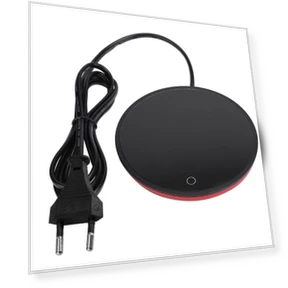 Электрический водонепроницаемый сенсорный нагревательный коврик для чашки — Подогреватели напитков, TOMTOP JMS