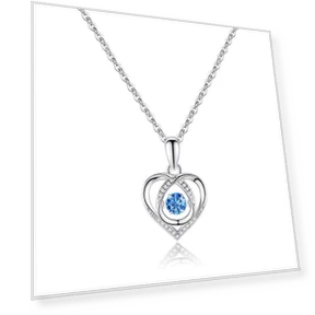 Ожерелье в виде прыгающего сердца — Умные украшения, Original jewelry design