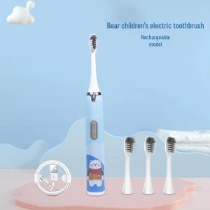 Детская перезаряжаемая умная звуковая электрическая зубная щетка — Электрические зубные щетки, CrossCart