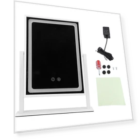 Зеркало для макияжа с сенсорным управлением — Ручные, KONNWEI