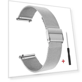 Металлический ремешок для умных часов — Ремешки для фитнес-браслетов, lucky001