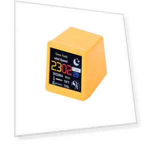 Часы-метеостанция MINI Size Smart WIFI — Будильники и часы, TOP-MALL-001