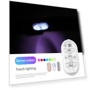 Светодиодный автомобильный мини-сенсорный светильник с зарядкой через USB — Подсветка, Rustic Elegance House