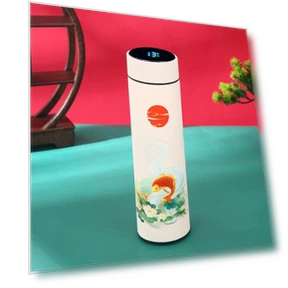 Портативный термос с умным дисплеем температуры — Подогреватели напитков, TOP-MALL-001