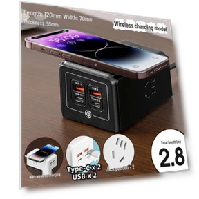 Умная беспроводная зарядная розетка USB — Зарядные устройства, StrideBox