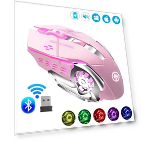 Беспроводная мышь с RGB-подсветкой — Коврики для мыши, Uav parts center