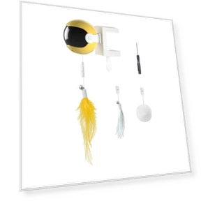 Дверная подвесная электрическая игрушка для кошек с перьями — Игрушки для питомцев, All in Watch