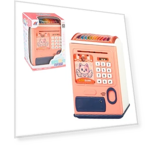 Детская копилка с автоматическим сканером отпечатка пальца и паролем — Копилки и сейфы, Happy Time For kids