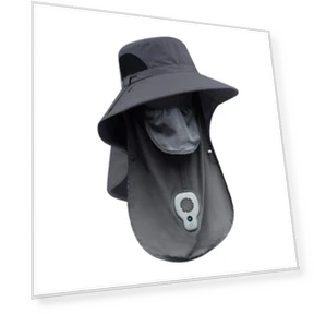 Солнцезащитная шляпа с умной вентиляцией — Шапки, Jiawei