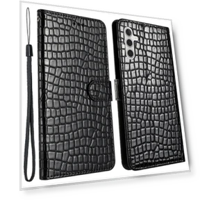 Чехол для Samsung Galaxy A54 5G с текстурой крокодила и подставкой — Чехлы для умных часов, Smartwatch 2025