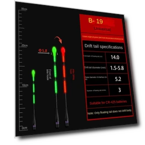 Электронный хвостовой дрейф Smart Float Top — Сигнализаторы поклевки, shihuaihuai
