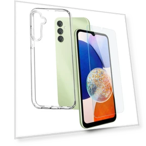 Гибкий TPU чехол для телефона с закаленным стеклом — Защитные стекла, Smartwatch 2025