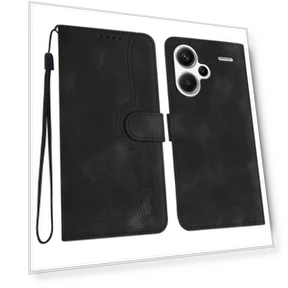 Кожаный чехол-кошелек с подставкой — Мобили, Smartwatch 2025