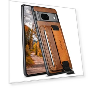 Чехол с подставкой и ремешком для руки — Аксессуары для телефонов, SUTENI