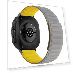 Магнитный силиконовый ремешок для часов — Умные часы, Smartwatch 2025