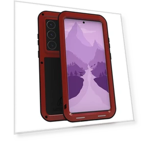 Чехол металлический + силиконовый — Аксессуары для телефонов, LOVE MEI