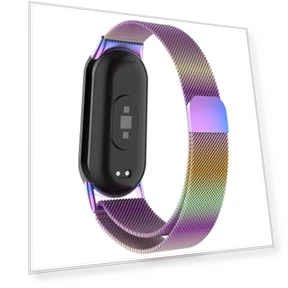 Металлический ремешок для часов в стиле сетки — Ремешки для фитнес-браслетов, Smartwatch 2025