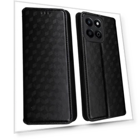 Чехол для телефона с узором ромб и кошельком из искусственной кожи — Базовые чехлы, Samrtwatch Bands Straps