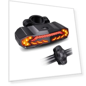 Умный задний фонарь для велосипеда с сигналами поворота — Комплекты фар и задних фонарей, yunran