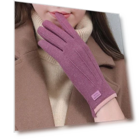 Бархатные перчатки зимние с сенсорным экраном — Перчатки, Freedom Outdoors