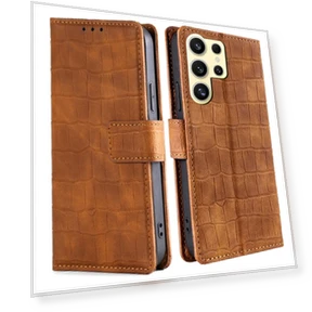 Чехол-кошелек для Samsung Galaxy S24 Ultra — Чехлы-книжки, Smartwatch 2025