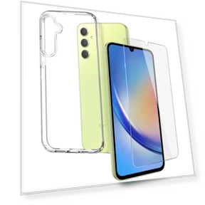 Прозрачный мягкий чехол с закаленным стеклом — Защитные стекла, Smartwatch 2025