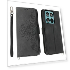 Чехол с цветочным узором и ремешком — Чехлы-книжки, Smartwatch 2025