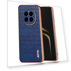 Чехол с гальваническим покрытием, текстура крокодила — Базовые чехлы, Smartwatch 2025