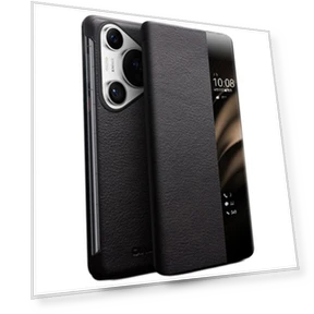 Чехол из натуральной кожи для Huawei Pura 70 Pro/Pura 70 Pro+ — Базовые чехлы, Smartwatch 2025