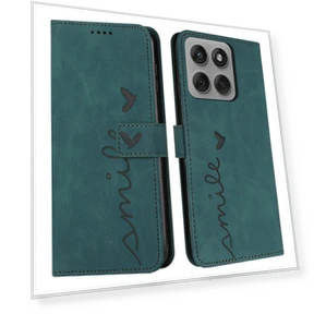 Чехол-подставка из ПУ кожи с тисненым узором в виде сердец — Чехлы-книжки, Smartwatch 2025