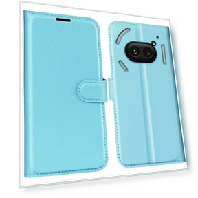 Чехол Litchi Texture Leather Folio Stand с держателем для карт — Аксессуары для телефонов, Smartwatch 2025