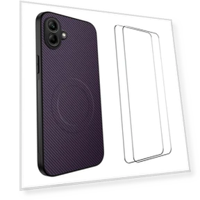 Магнитный чехол с текстурой углеродного волокна — Защитные стекла, Smartwatch 2025