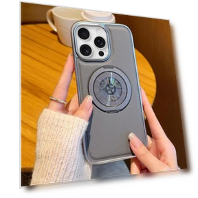 Магнитный чехол с вращающейся подставкой-кольцом — Аксессуары для телефонов, Smartwatch 2025