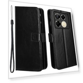 Чехол из искусственной кожи с текстурой Crazy Horse — Задние панели, Smartwatch 2025