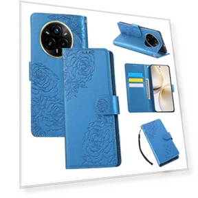 Чехол с цветочным узором и отделением для карт — Базовые чехлы, Smartwatch 2025