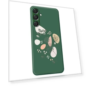 Чехол с принтом в виде эскиза листьев — Бамперы, Smartwatch 2025