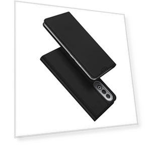 Чехол с подставкой и слотом для карт — Наклейки, DUX DUCIS