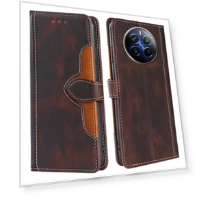 Чехол с кожей на ощупь и подставкой для кошелька — Базовые чехлы, Smartwatch 2025