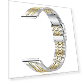 Ремешок для часов из нержавеющей стали с пятью бусинами — Ремешки для часов, Smartwatch 2025