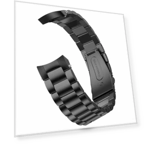 Ремешок для часов из нержавеющей стали с тремя бусинами — Ремешки для умных часов, Smartwatch 2025