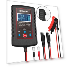 Автоматическое зарядное устройство для автомобиля и мотоцикла — Зарядные устройства, Home Furnishing Department Mall