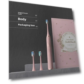 Интеллектуальная звуковая электрическая зубная щетка — Сменные насадки для зубных щеток, Binchi Health Technology