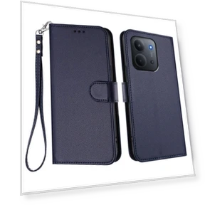 Кожаный чехол-кошелек-подставка для телефона с ремешком на запястье — Аксессуары для телефонов, Smartwatch 2025