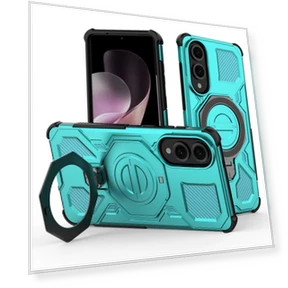 Магнитный чехол с вращающейся металлической подставкой — Аксессуары для телефонов, Smartwatch 2025