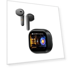 Умные наушники с экраном — Внутриканальные наушники, Rainbuvvy