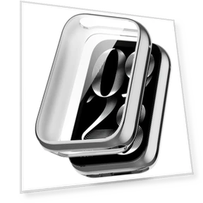 Чехол с покрытием TPU и защитным стеклом — Ремешки для фитнес-браслетов, MY-CASE