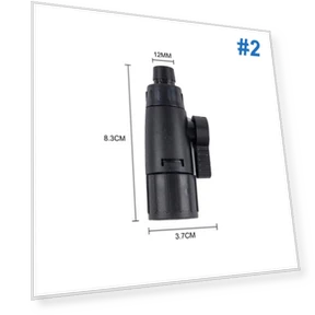 Двойной быстроразъемный соединитель для аквариумного клапана управления водой — Регуляторы потока для душа, Come againye